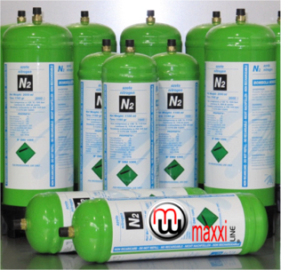 maxxiline nitrogen bottle
