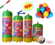 MaxxiLine helium bottles