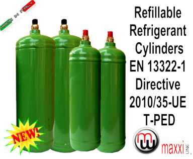 maxxiline 1l 2l refrigerant bottles